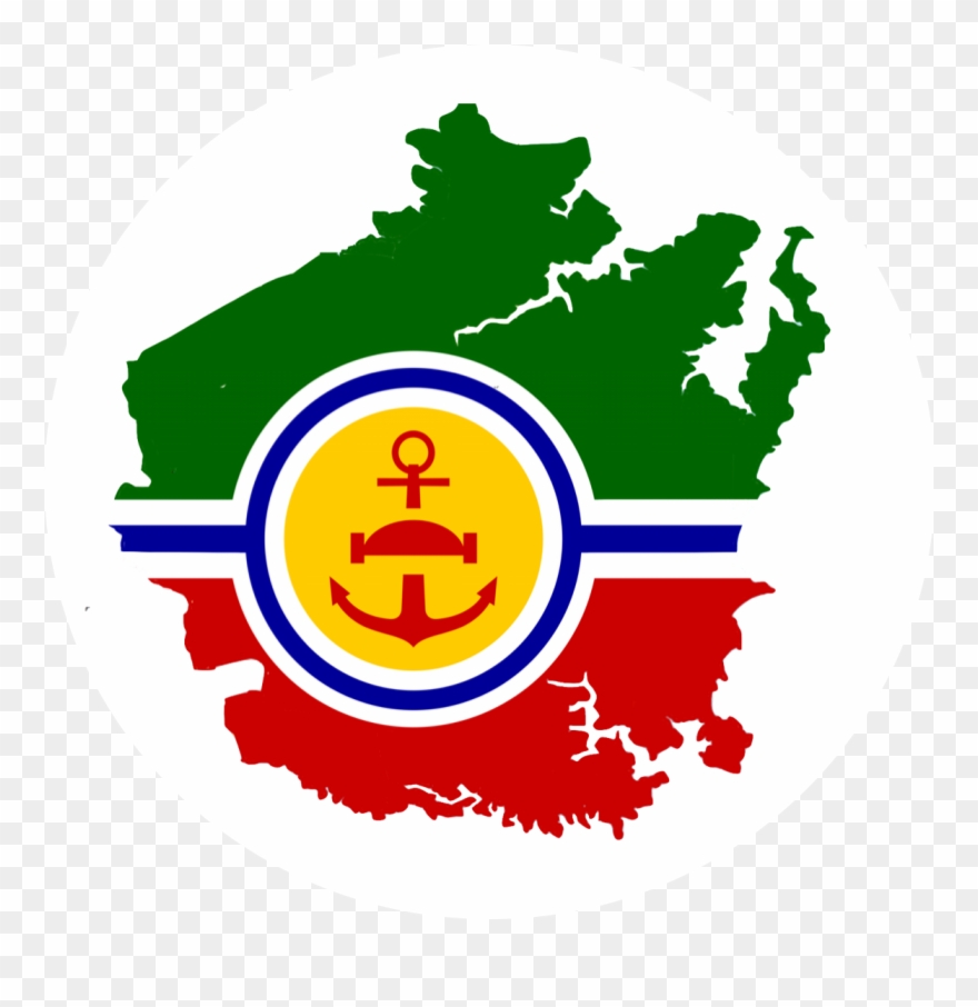 Flag Map For My Current Project- Northern Sydney Flag - Emblem Clipart