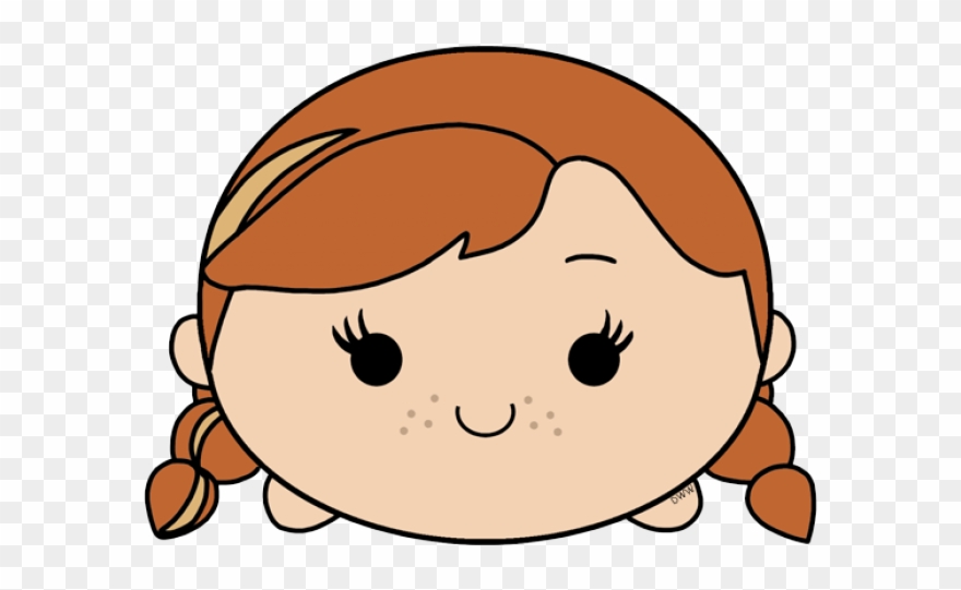 Frozen Clipart Tsum - Imagenes Para Colorear De Tsum Tsum - Png Download