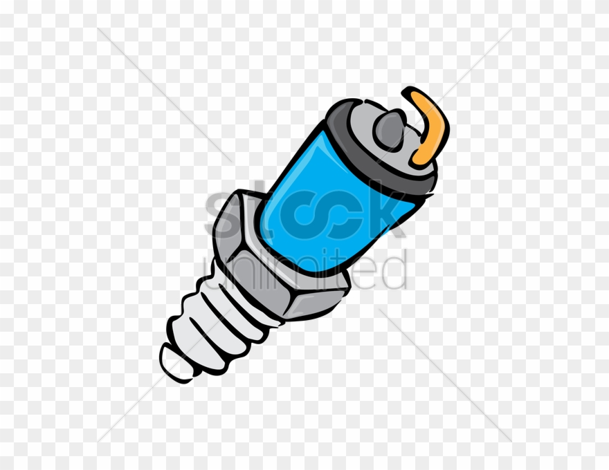 Spark Plug V矢量图形 Clipart