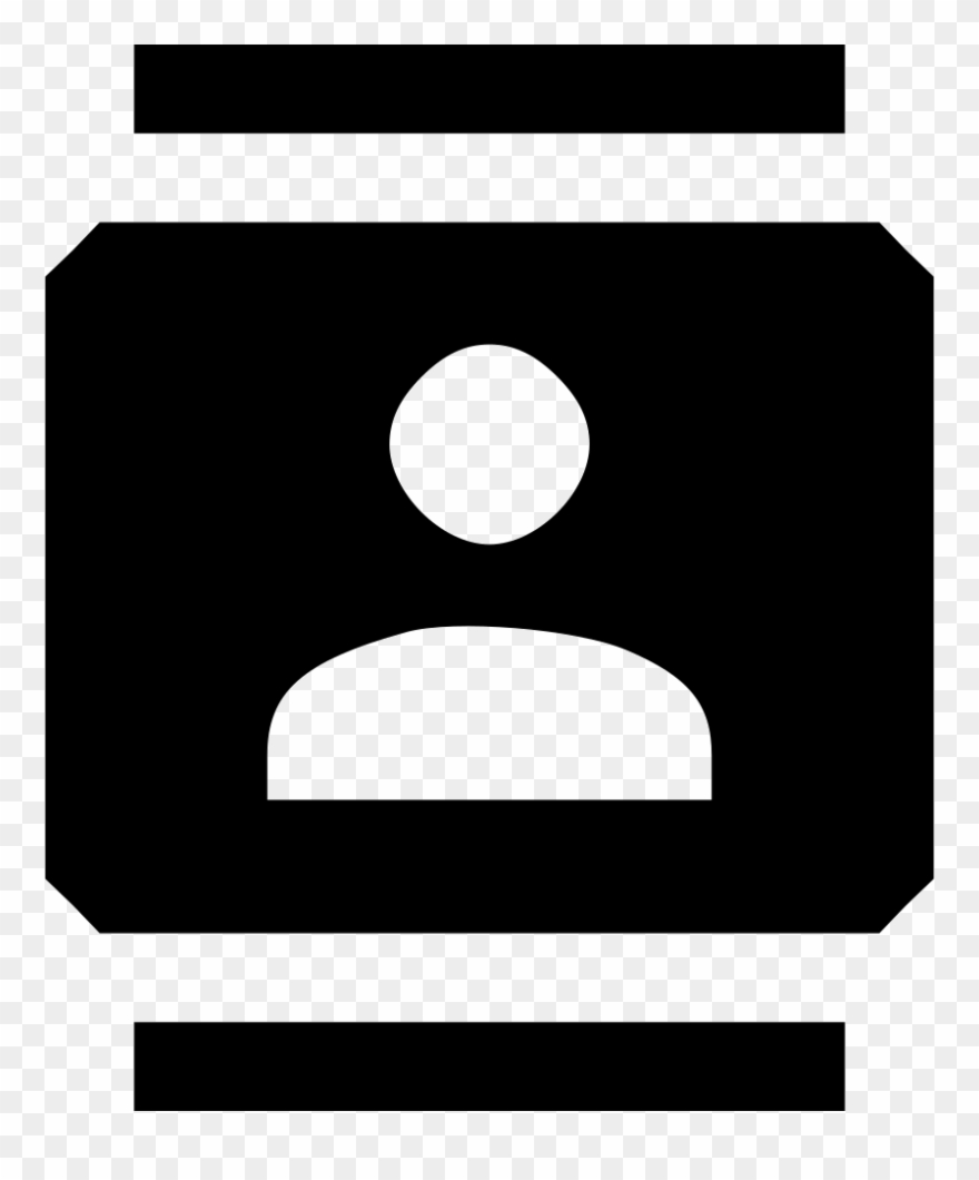 Png File Svg - Material Design Contacts Icon Clipart