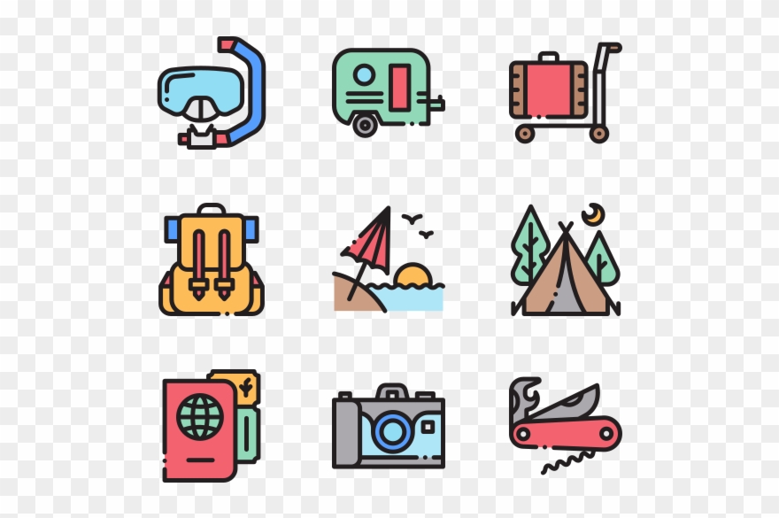 Travel - Subway Station Icon Png Clipart