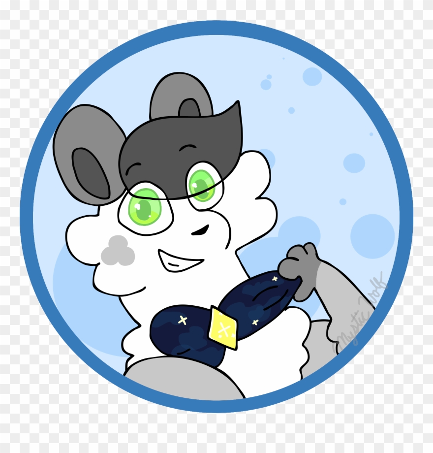 Mysticwolf - Cartoon Clipart
