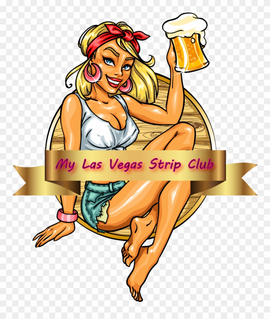 My Las Vegas Strip Club - Pin Up Girl Beer Png Clipart
