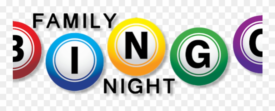 Family Bingo Night - Graphic Design Clipart