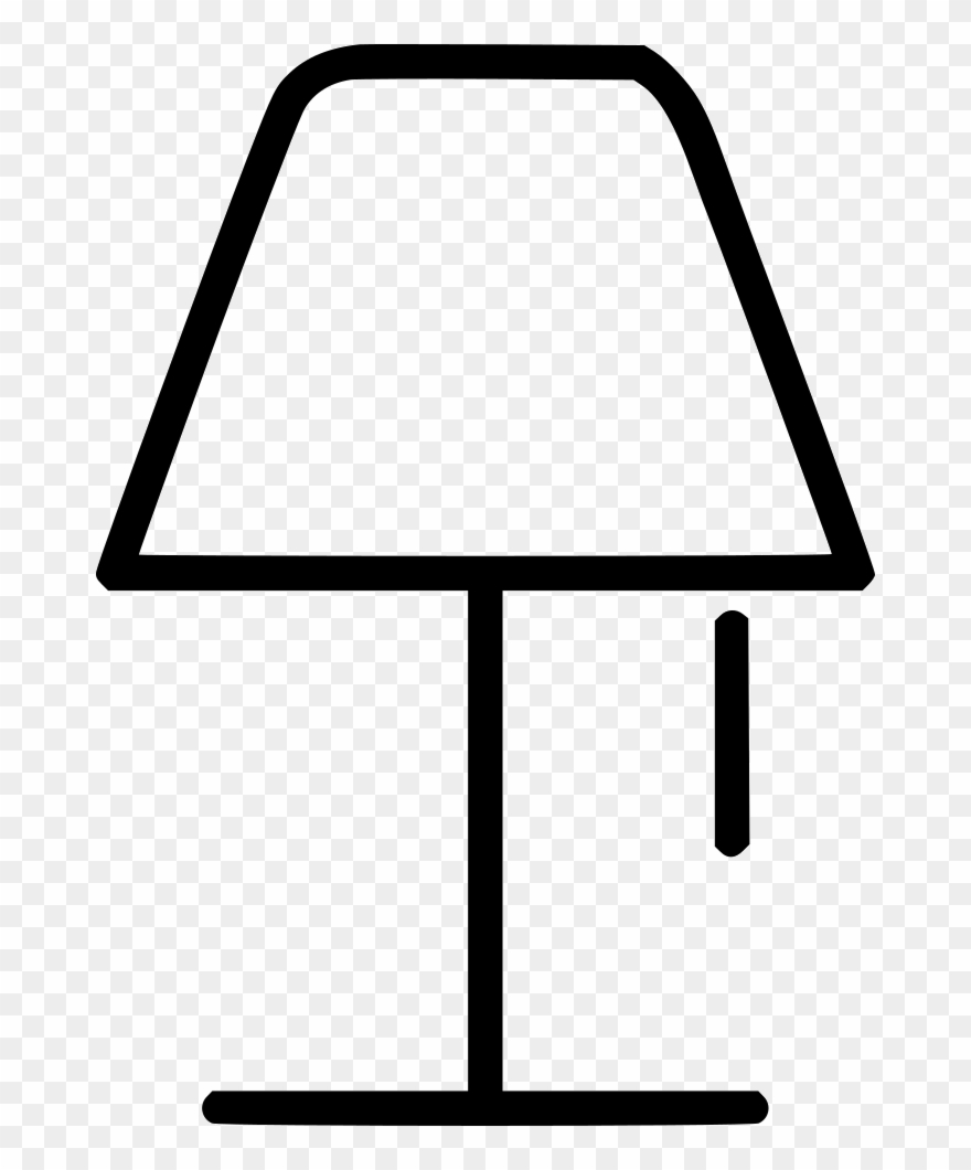 Lamp Clipart Bed Lamp - Png Download