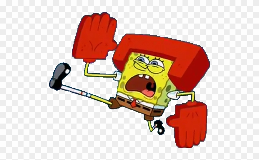 #spongebob #karate #freetoedit - Spongebob In Karate Gear Clipart