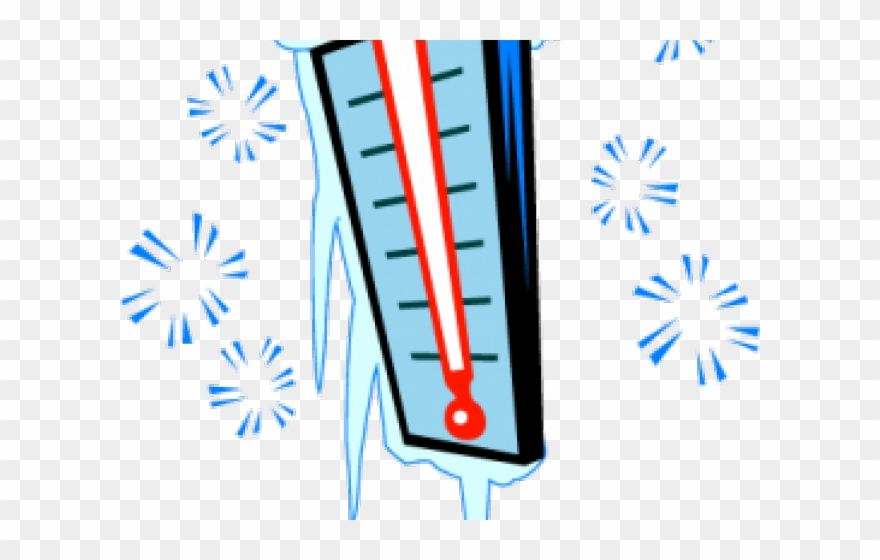 Thermometer Clip Art Cold - Png Download