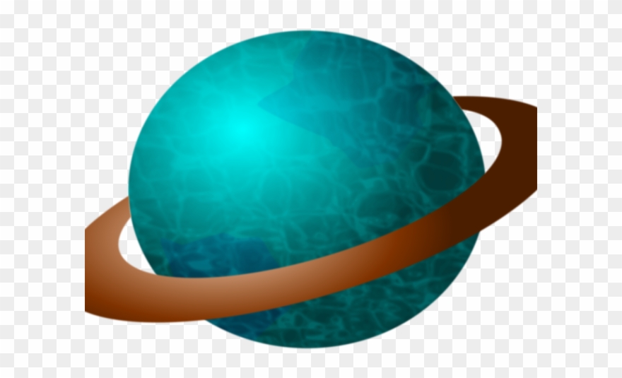 Planet Clipart Vector Art - Ringed Planet Transparent Background - Png Download