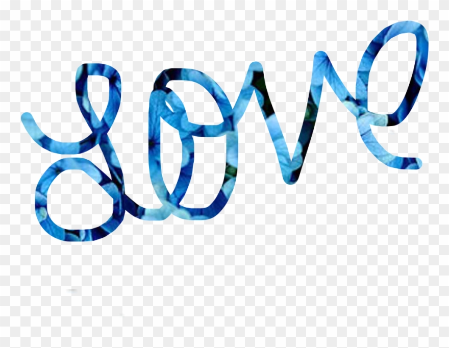 Spelling Clipart Cursive - Spell Love In Cursive - Png Download