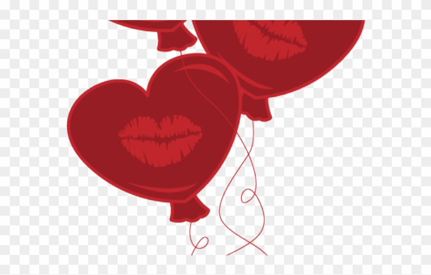 Free Valentines Clipart - Heart - Png Download