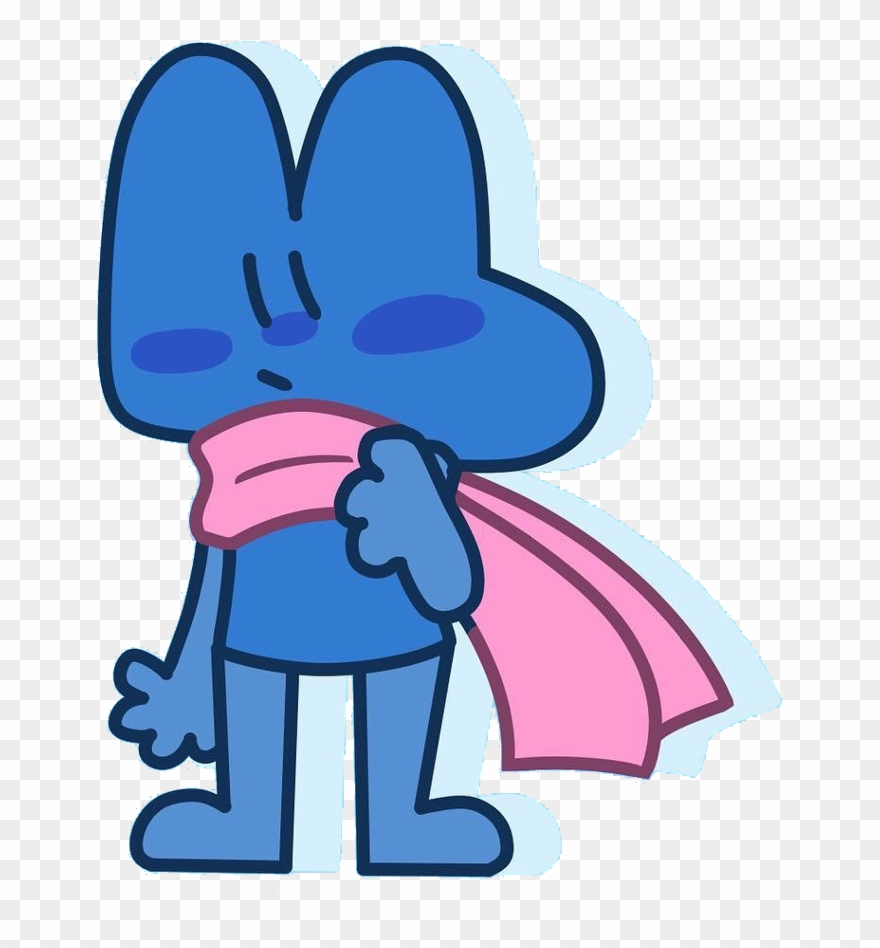 #four #fourbfb #bfb #sneezychill #scarf #freetoedit - Cartoon Clipart