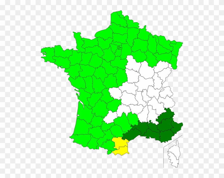 Flu Clipart Seasonal Allergy - Map Of France Nouvelle Aquitaine - Png Download