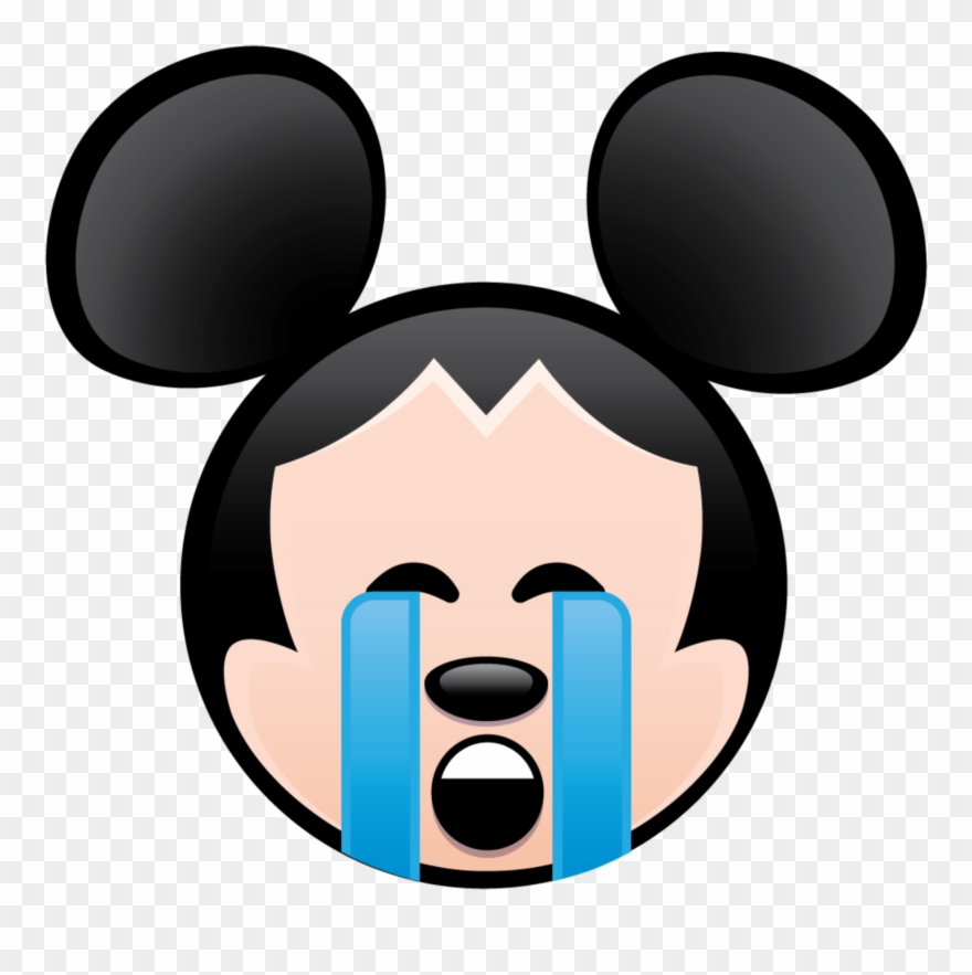 Mq Sad Tears Mickey Mickeymouse Mickey Mouse Sad Png - Disney Emoji Mickey Mouse Clipart