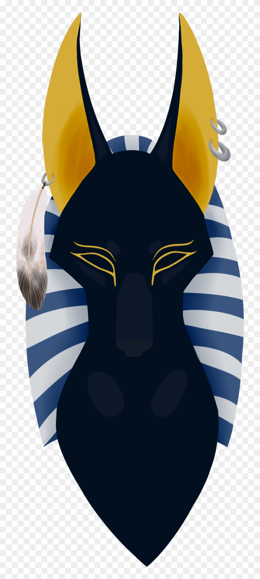 Devotional Art For Anubis I Don't Have A Shrine For - Black Cat Clipart