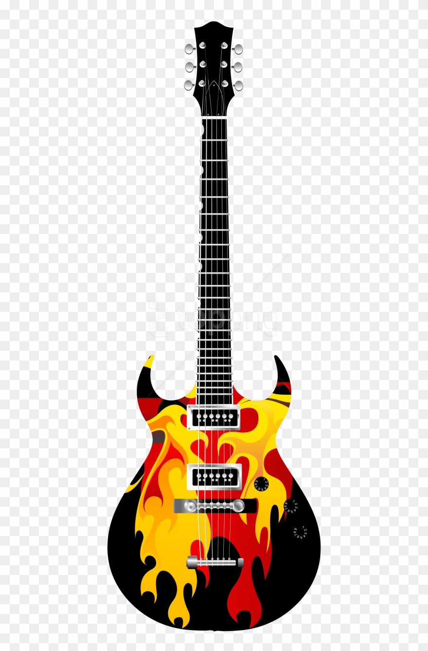 Free Png Download Flame Electric Guitar Clipart Png - Electric Guitar Guitar Png Transparent Png