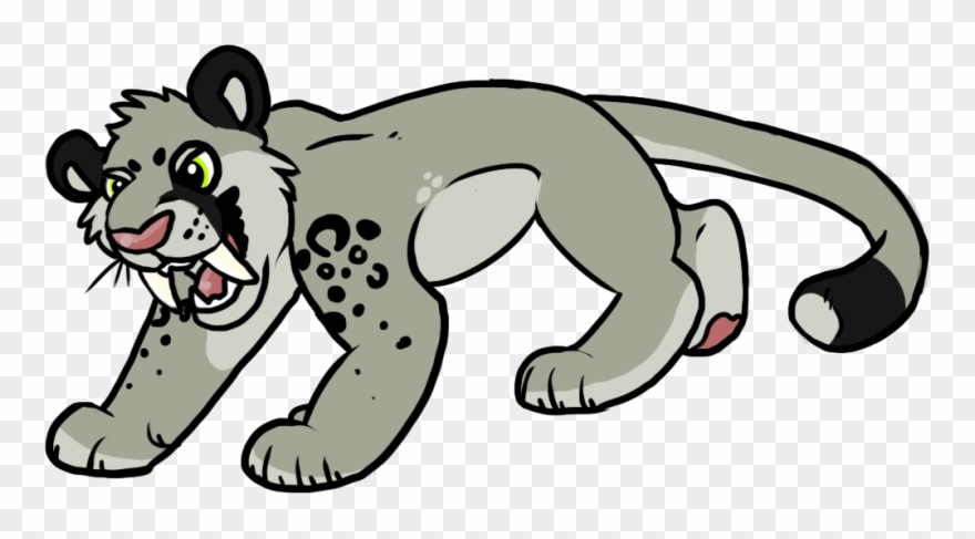 Cougar Adopt - Cartoon Clipart