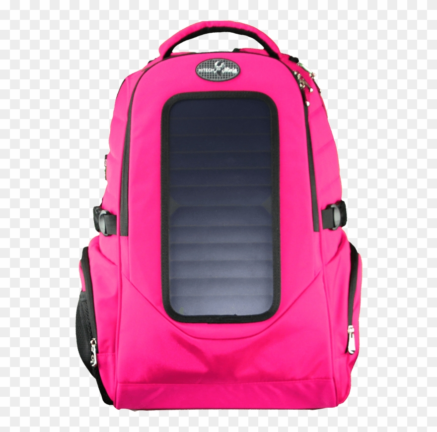 Pink Transparent Backpack Transparent Background - Hand Luggage Clipart