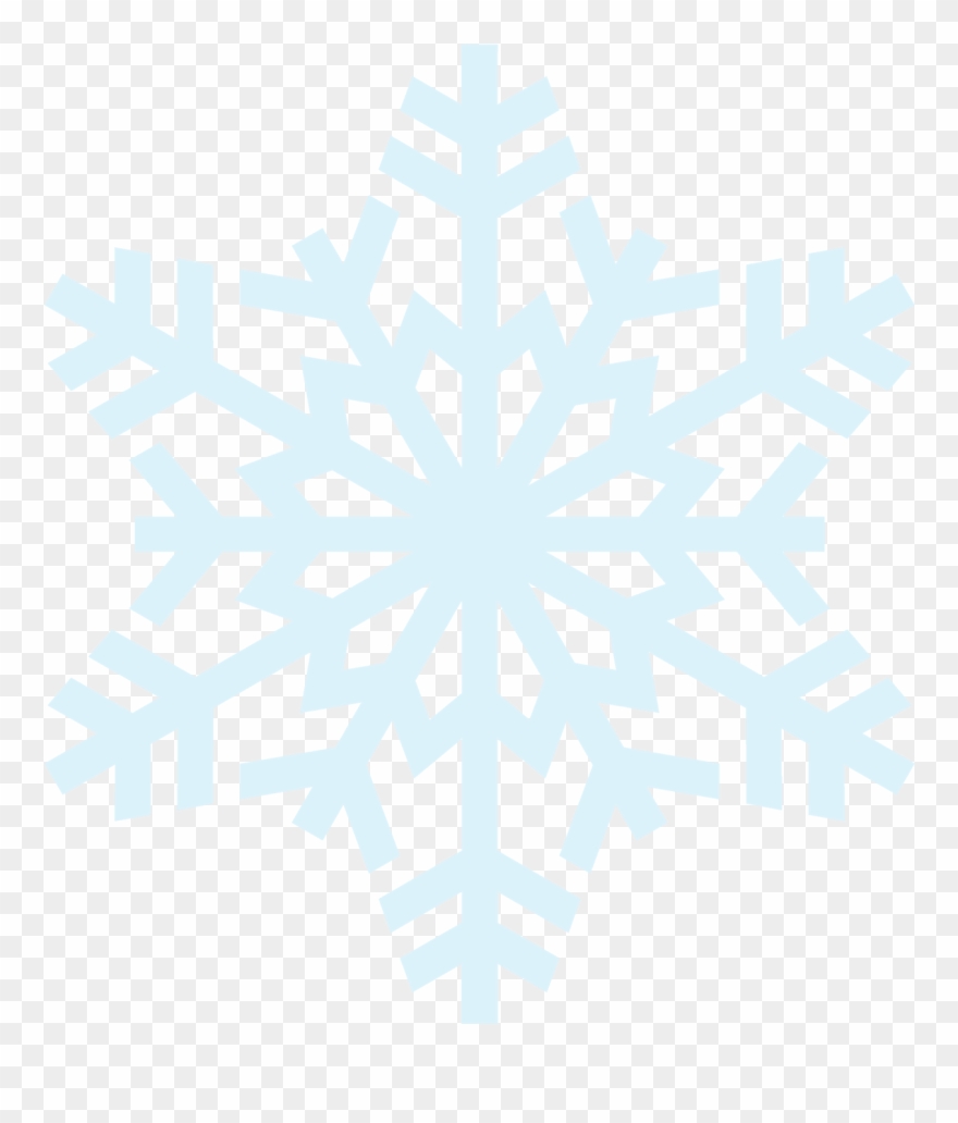 Snowflake Png Transparent Background - White Snowflake Clipart No Background