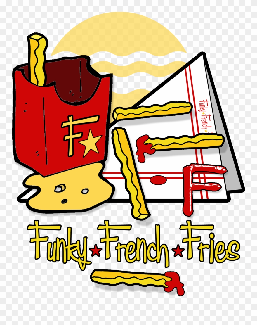 Funky French Fries Clipart