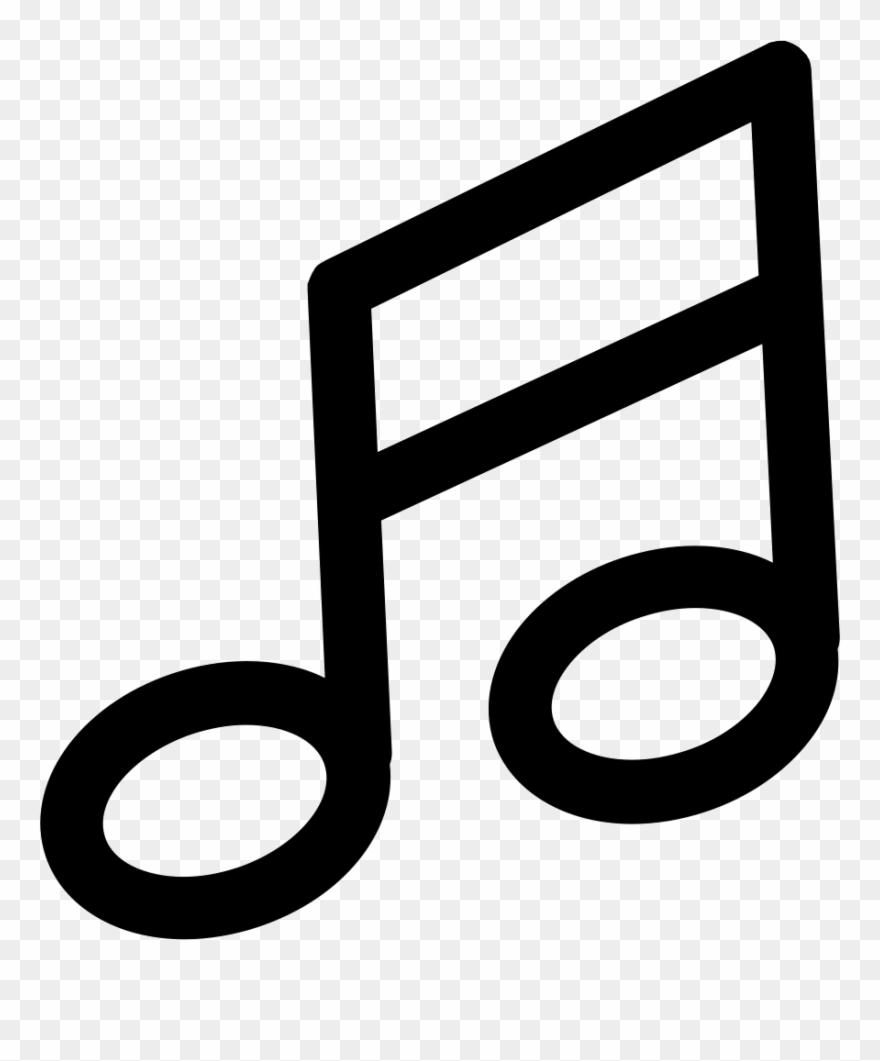 Music Note Comments - Circle Clipart