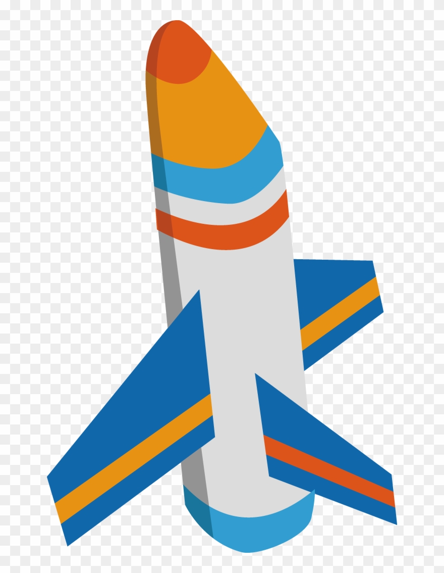 Rocket Clipart Wing - Space Shuttle Vector Png Transparent Png