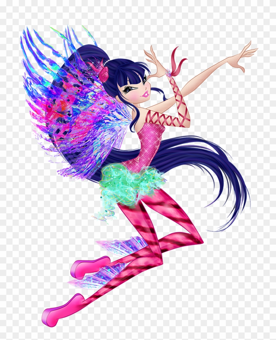 Roxy Tecna Alfea Musa Fairy Bloom Clipart - Winx Club Couture Sirenix - Png Download