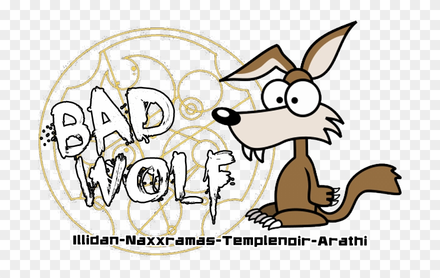 Bad Wolf / Guilde Wow Index Du Forum - Cartoon Clipart