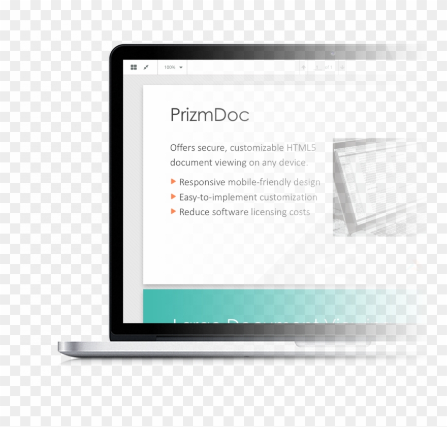 Get Started In Minutes With Prizmdoc's Cloud-hosted - Netbook Clipart