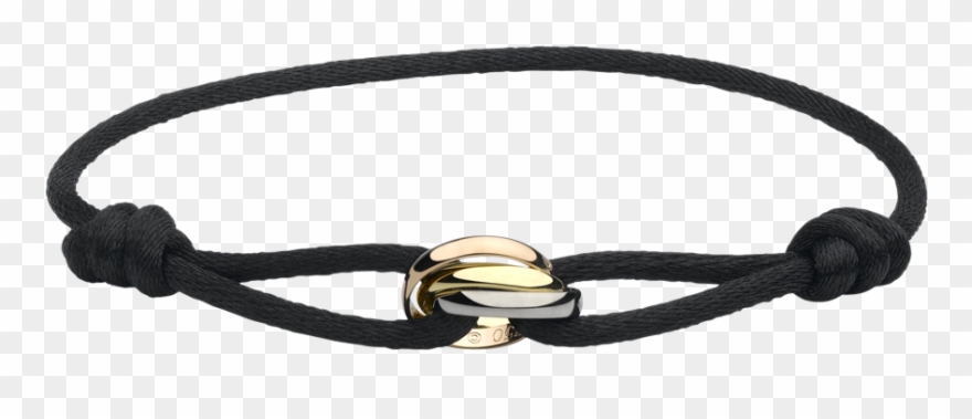 Trinity De Cartier Bracelet 18k 3 Gold Ring, Adjustable - Cartier Love Bracelet Trinity Clipart