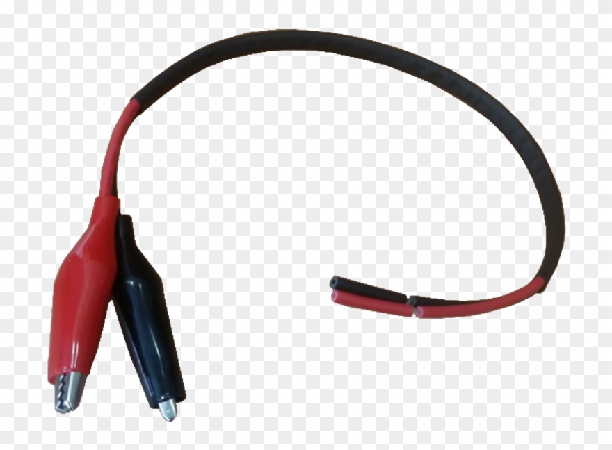 Crocodil Clip Electric Cable - Speaker Wire - Png Download