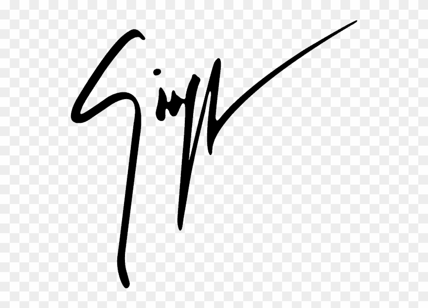 Brand - Giuseppe Zanotti Logo Vector Clipart