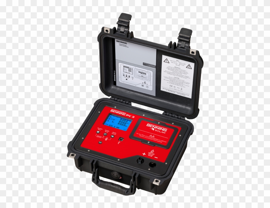 Tester For Photovoltaic Systems Benning Pv - Photovoltaics Clipart