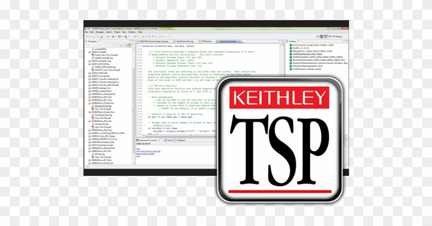 Free Script Developer Environment To Maximize Instrument - Keithley Test Script Builder Clipart
