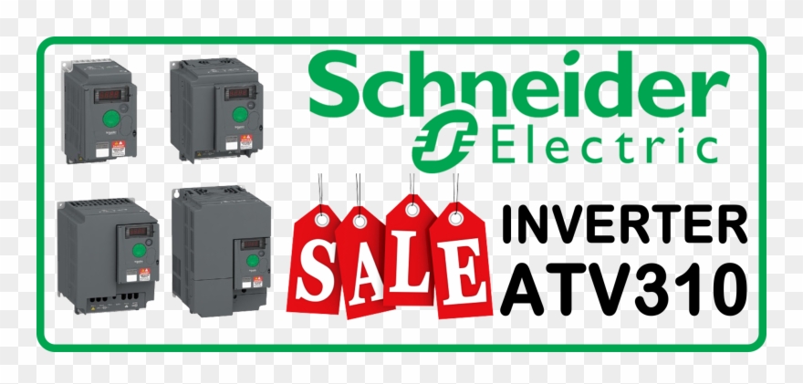 [khuyến Mại] Biến Tần Atv310 Schneider Chiết Khấu Cao - Schneider Electric Clipart
