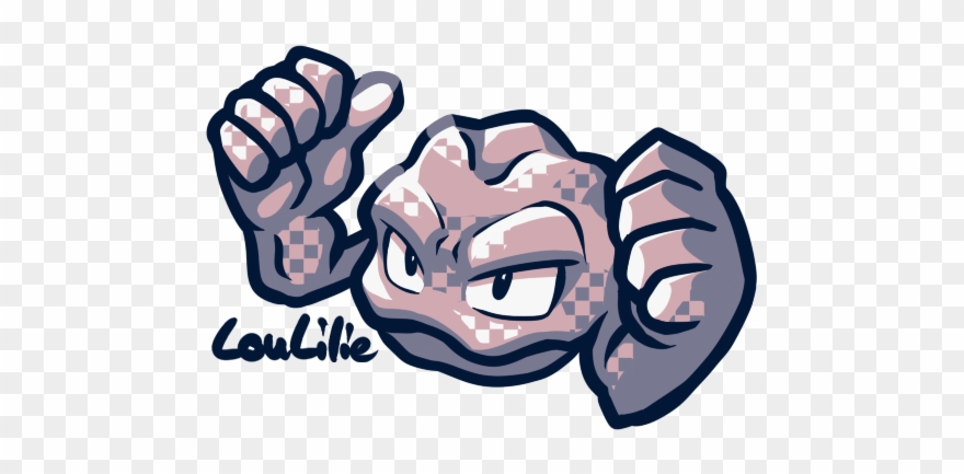 Today's Pokémon, 074-076, Geodude, Graveler And Golem - Illustration Clipart