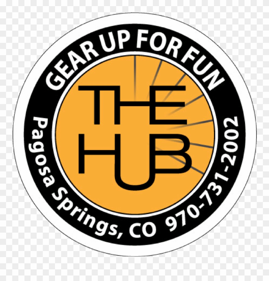Gear Up For Fun Pagosa Springs Colorado Logo - Emblem Clipart