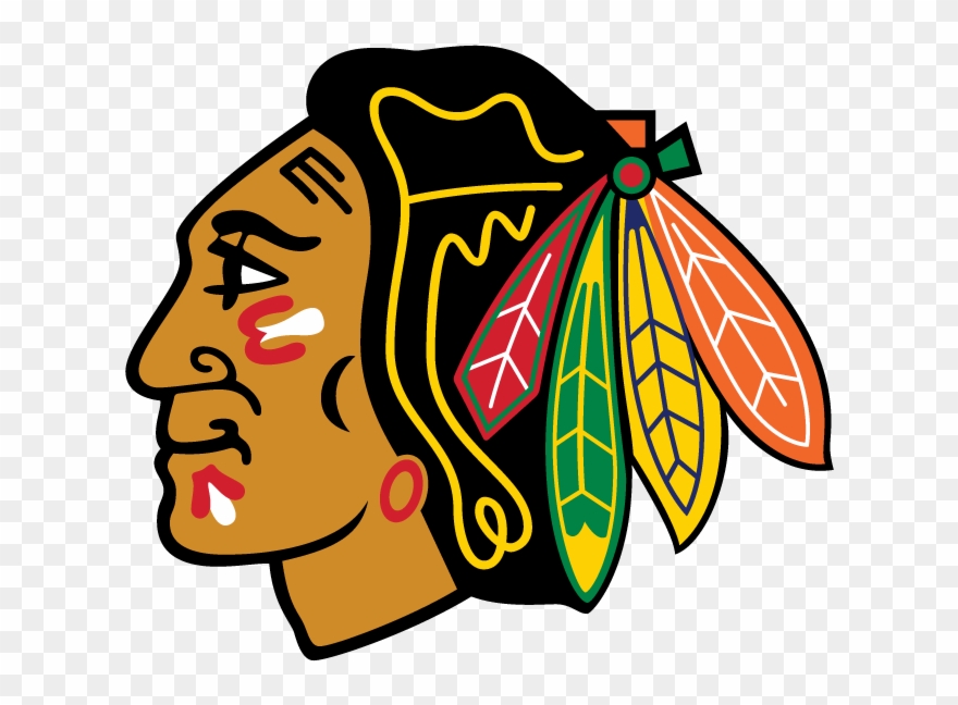 Blackhawks @ Wild - Chicago Black Hawks Clipart