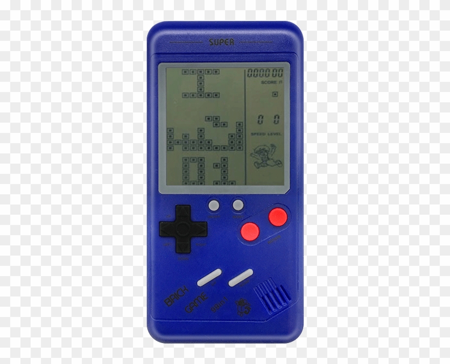 Classic Tetris Game Machine Big Screen Children Students - Handheld Game Console Clipart