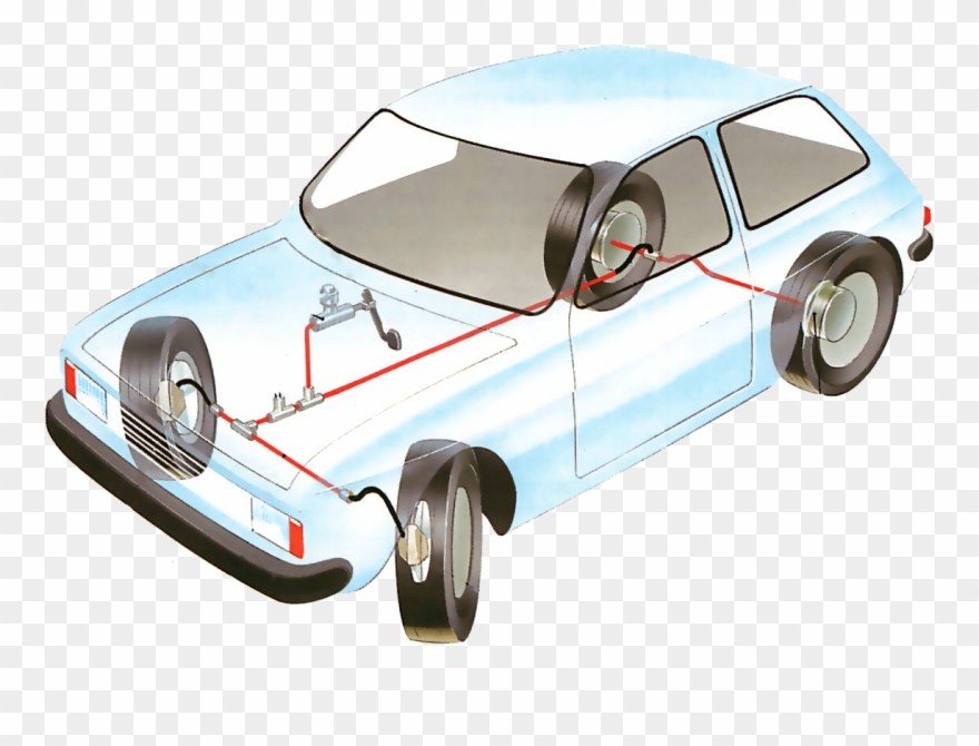 Fitting New Metal Pipes How A Car - Brake Pipe Car Clipart