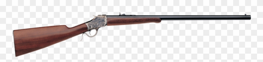 1885 High Wall Rifle - Henry Single Shot 243 Clipart