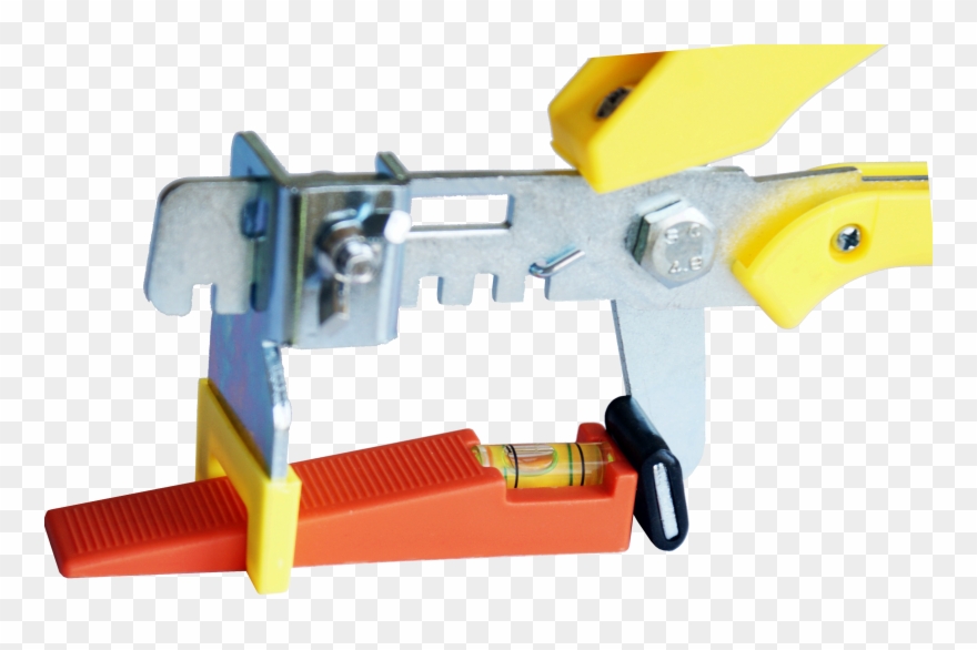 Niveau À Bulle Pour Cales Système Nivellement Carrelage - Pince Mise A Niveau Carrelage Clipart