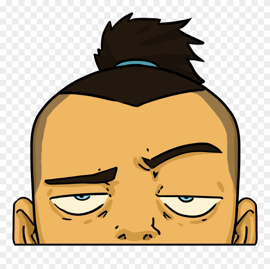 Sokka “sleepy” Sticker - Cartoon Clipart