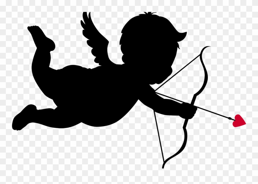 Free Cupid Clipart - Cupid Valentines Day Clipart - Png Download