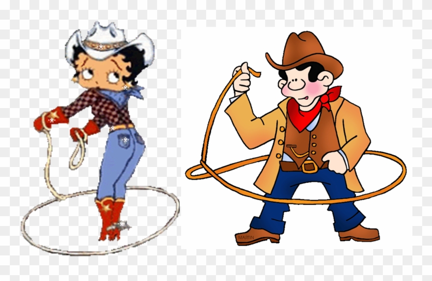 Cartoon Cowboys - Cowboy Clipart