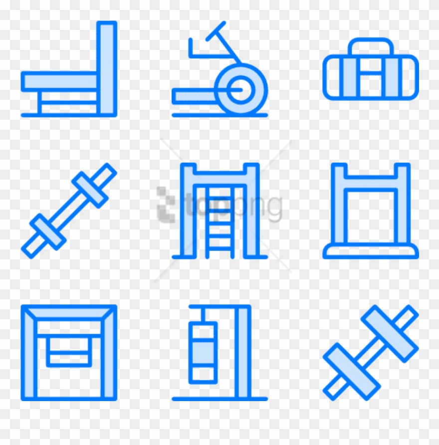 Free Png Gym 25 Icons - Icon Clipart