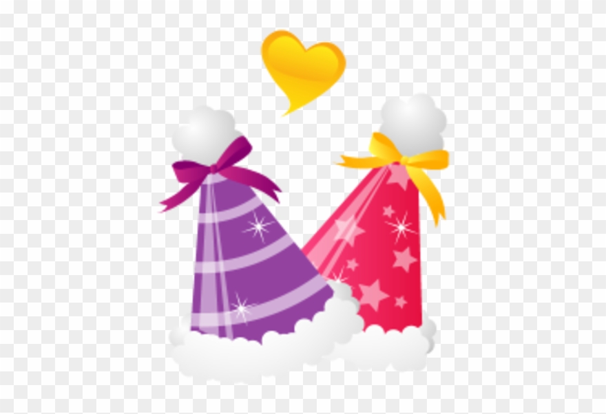 Christmas Hats Icon Image - Vector Clipart