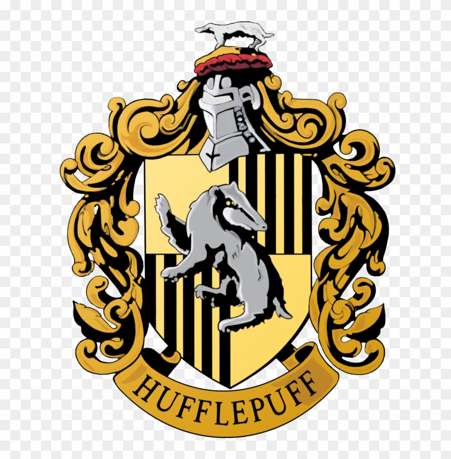 Crest Banner Png - Harry Potter Hufflepuff Crest Clipart