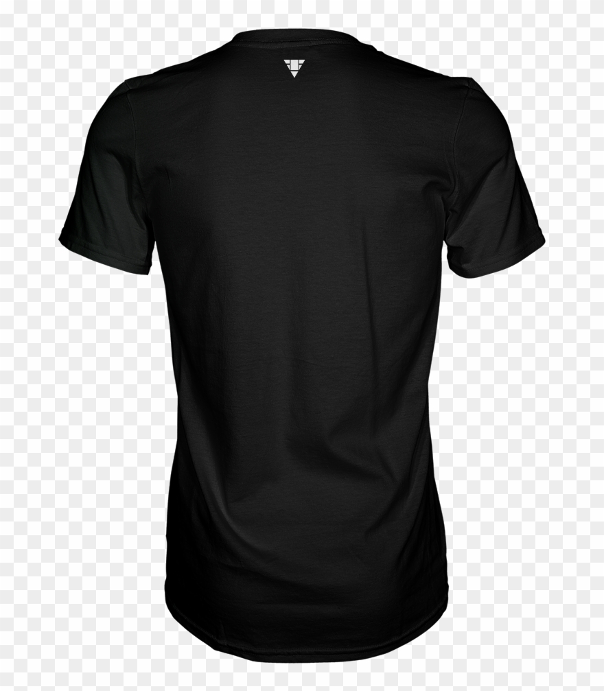 Black Tshirt Back Png - Esports T Shirt Back Clipart