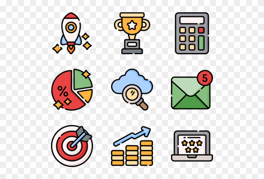 Marketing - Web Design Icons Clipart