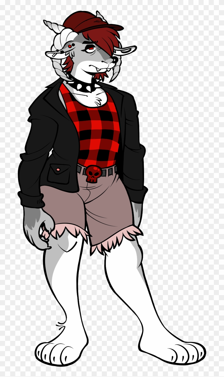 Clustergoat - Illustration Clipart